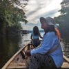 Lilia Java at Lake Tarapoto.
