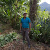 Maya Indigenous man farming