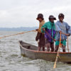 Fishermen on Lake Victoria.