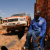 Adélard Makonga at the Gécamines mining site.