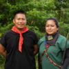 Alex Lucitante and Alexandra Narvaez, Goldman Prize winners for South and Central America in 2022.