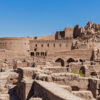 Arg-e Bam in Iran, a trading center on the famous Silk Road, known to be the largest adobe building in the world.