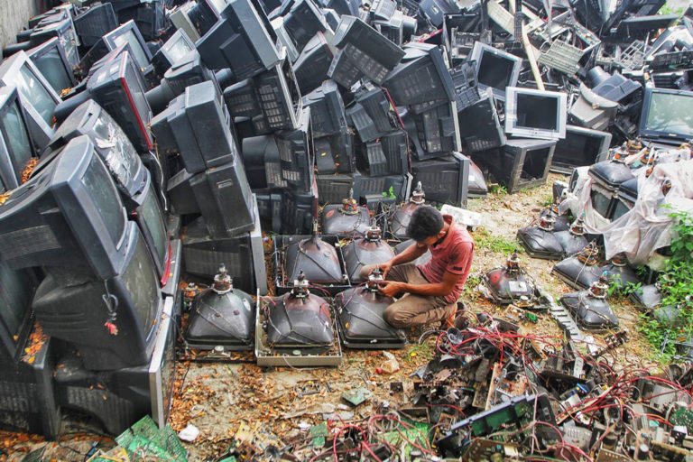 E-waste management.