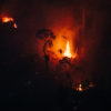 Fire near the Manicoré River in Amazonas state in August 2022. Photo © Christian Braga / Greenpeace