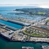 Altasea is a marine renewable energy and conservation technology hub on an old wharf in the port of Los Angeles. Image courtesy of Altasea.