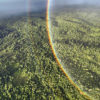 Rainbow over Jambi, Indonesia. Photo credit: Rhett Ayers Butler / Mongabay
