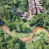 Long-house at Sungai Utik, an Iban community in West Kalimantan that has successfully defended its customary forests against loggers. Photo credit: Rhett A. Butler / mongabay