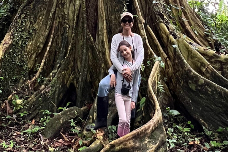 Leonor Varela in Yasuni.