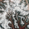 Satellite image of Mount Everest.