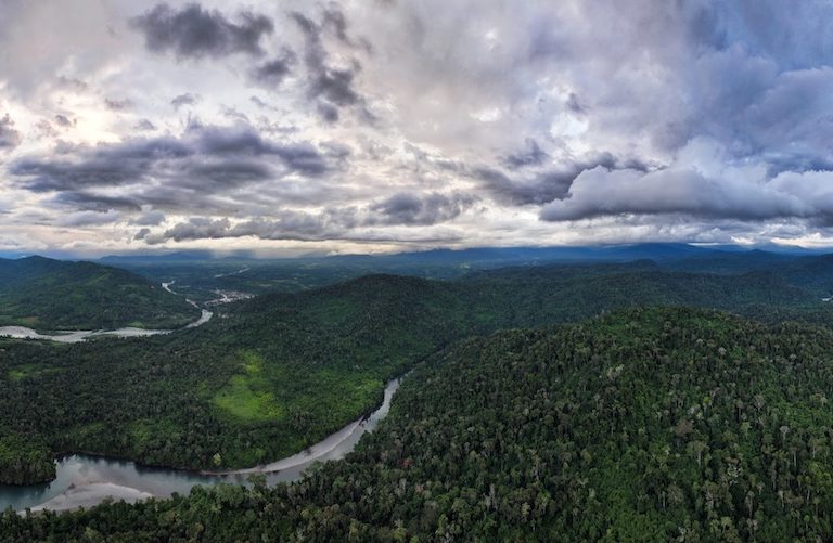 Aerial view of expansive natural lands in Peru. Image by Rhett Butler for Mongabay.