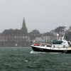 A trawler Naoned in the European part of North Atlantic Ocean.