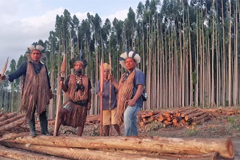 A group of Pataxó