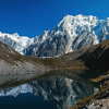 Ponkar Lake is a moraine-dammed glacial lake in Bimthang Valley in Manang, Nepal. Image courtesy of Sudan Bikash Maharjan/ICIMOD.