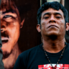 Indigenous forest guardians Laércio Guajajara and Paulo Paulino Guajajara.